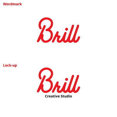 Brill Creative Studio design designfeed graphic design logo typography