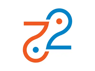 Double Number 22 Two Logo for sale 2 22 app automotive buy clever connection creative double engineering for sale graphic design logo number premade purchase ready made technology two