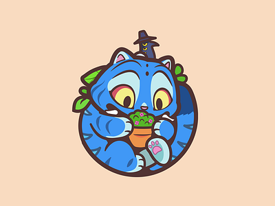 Derpy and Sussie animal anime bird brand branding cat colorful cute design graphic design icon identity illustration kawaii logo movie ui