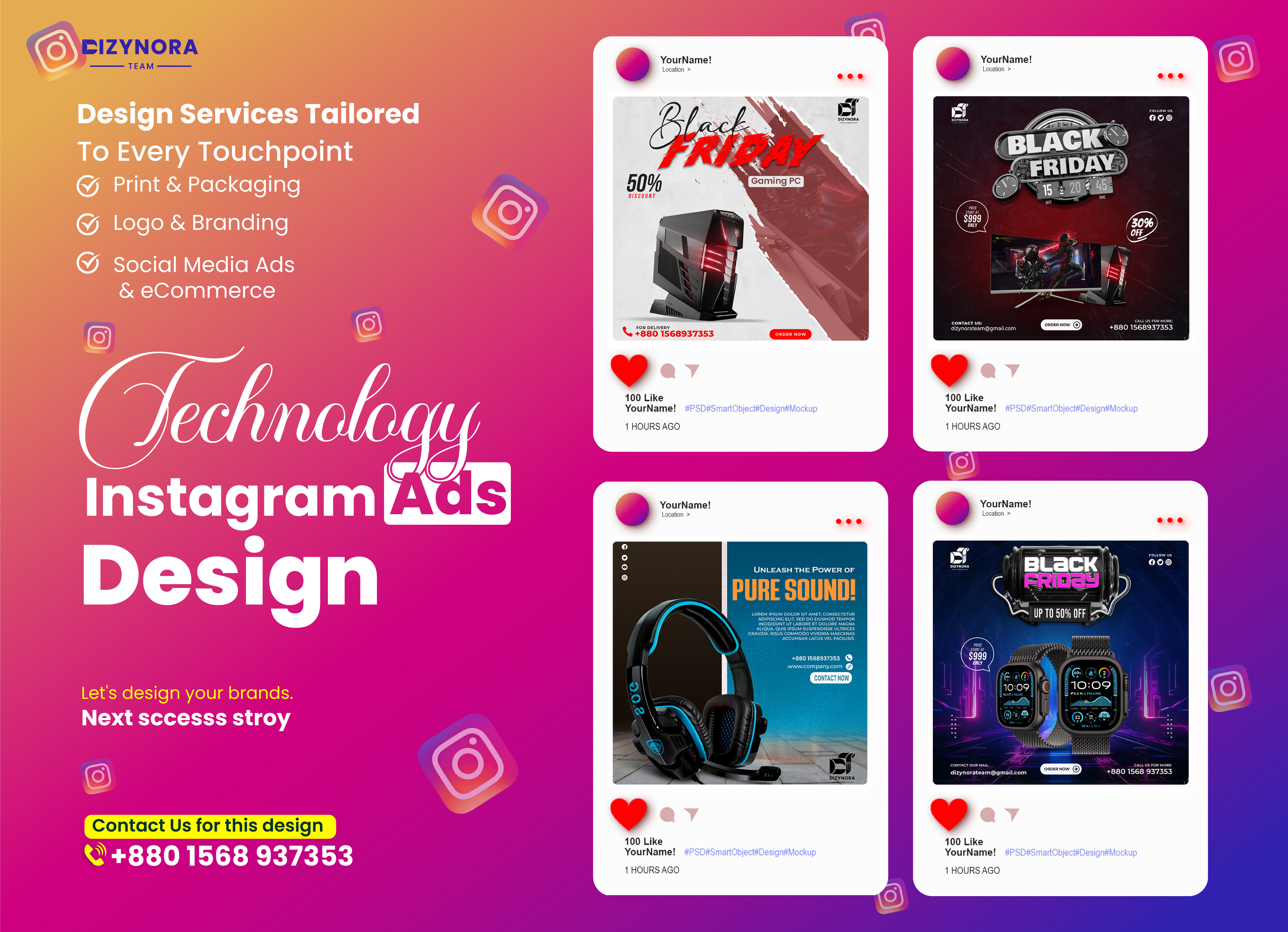 Technology Instagram ads Design for your business addesign branddesign brandingsolutions brandpromotion businessgrowth creativedesign dealoftheday digitalmarketing ecommercebusiness facebookads gadgetgoals innovation instagram ads onlineshopping onlinestore shopsmart socialmediadesign specialoffer startuplife techtrends
