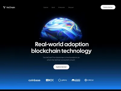 Digital Banking Landing Page Website bank banking crypto dark digital banking website graphic design hero inspiration landing page minimal money startup token ui ux web web design web3 website