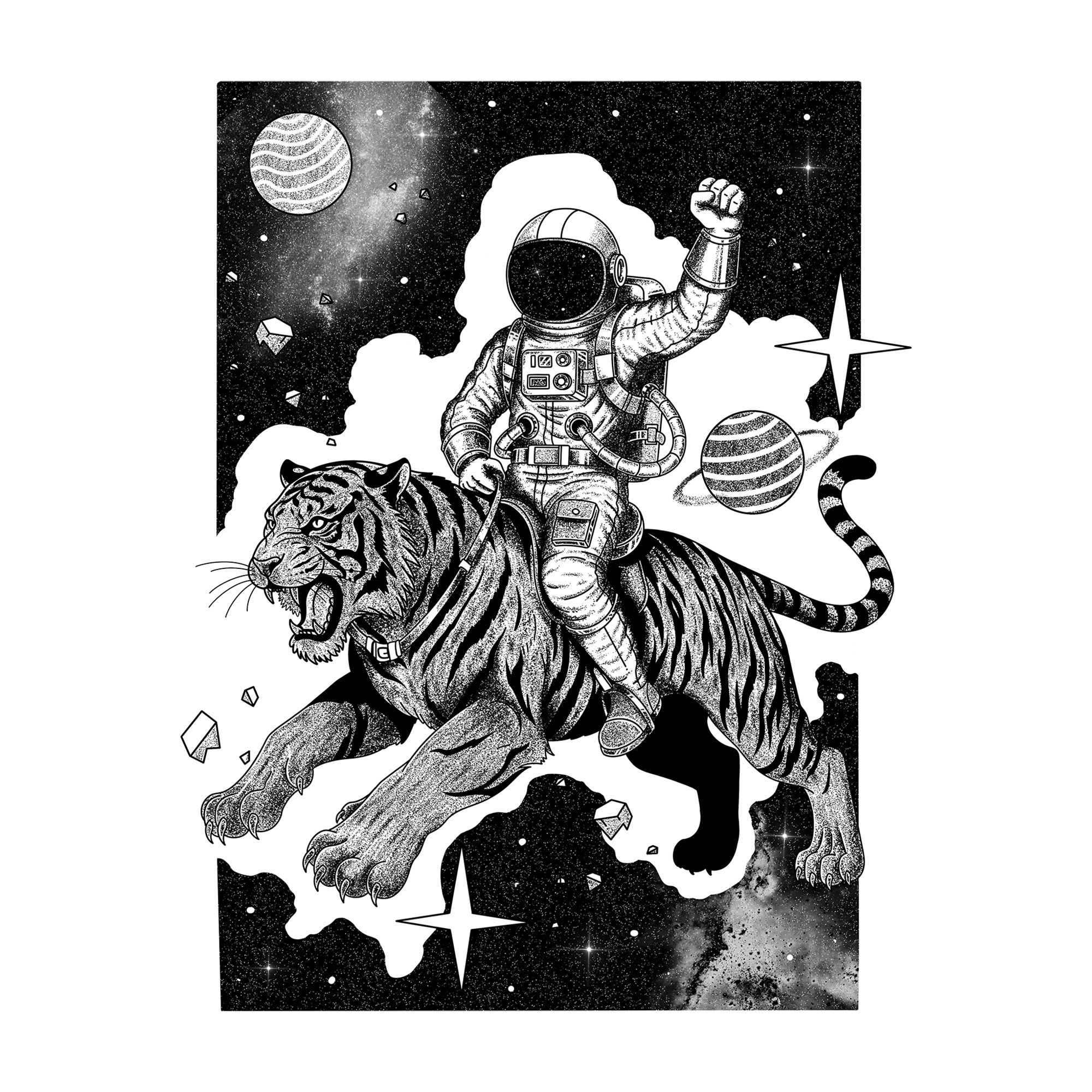 Void Rider graphic design illustration science fiction