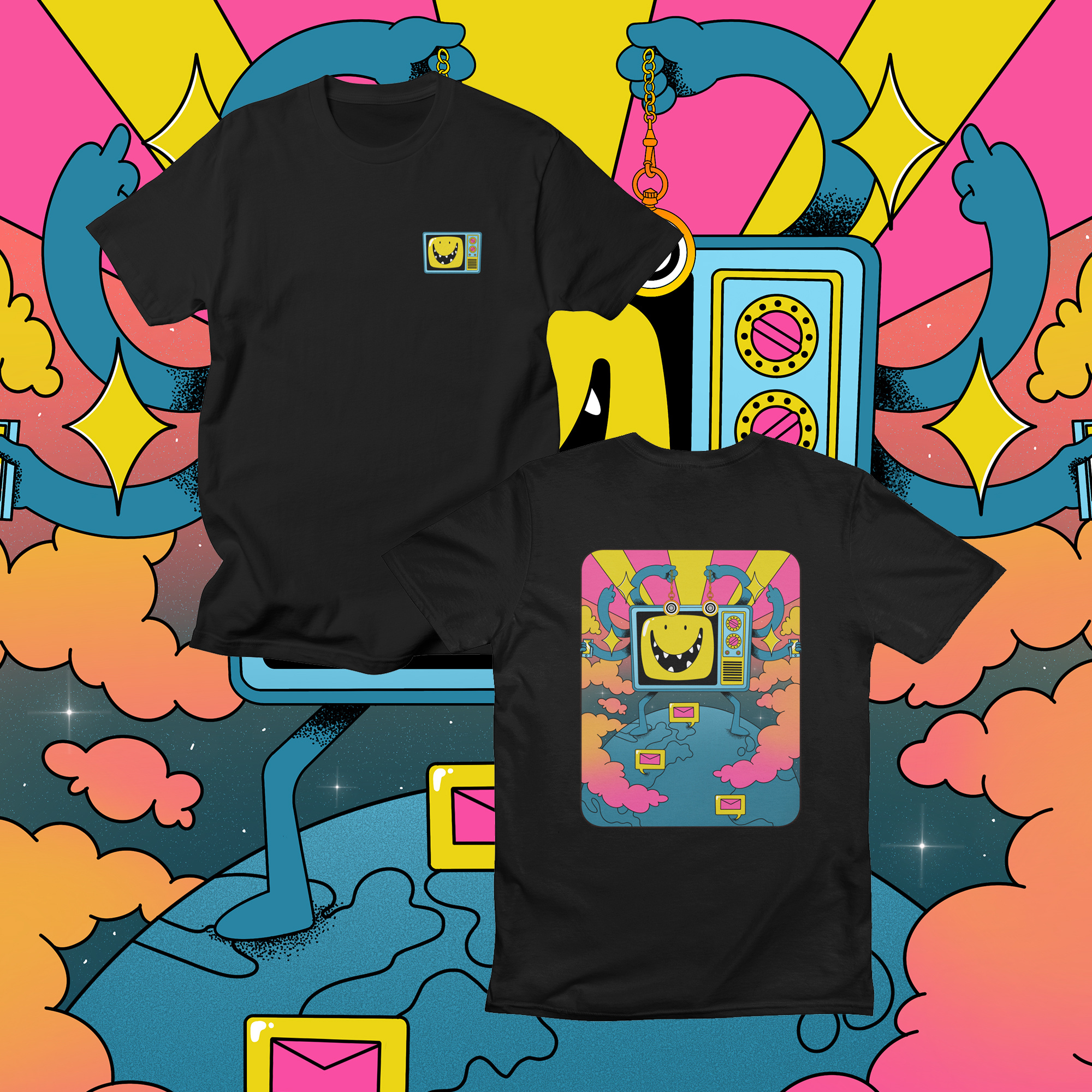 Example of Custom Illustration & T Shirt Design