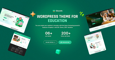 Education & Online Course WordPress Theme best education business company creative design custom website design dreamit education education design education website graphic design learning new design new theme new website template theme top design website wordpress