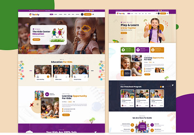 Children School & Kindergarten academy campus education kindergarten preschool school secondary school training center