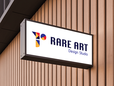 Logo Design: Rare Art Design Studio app app design branding design graphic design illustration logo ui ux vector