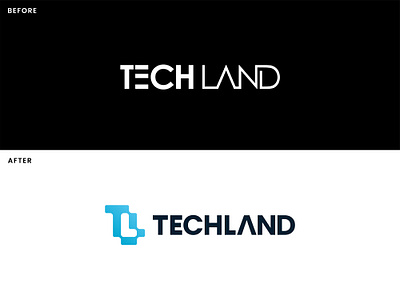 Techland Logo Redesign adobe illustrator brand logo computer creative logo custom logo dribbble dribbbleplayoff flat logo logo design logo design branding logo presentation logo redesign playoff marufiam modern logo playoff redesign startup tech tech logo