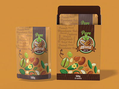 Mixed Nuts Food Packaging Design custom nut packaging dry fruits packaging eco friendly food pouch food pouch design food product branding healthy snack packaging luxury food packaging mixed nuts packaging design modern snack packaging natural food packaging nut product label design nuts and seeds packaging organic food packaging pouch design premium nuts packaging resealable pouch design roasted nuts packaging snack branding design stand up pouch design trail mix packaging design