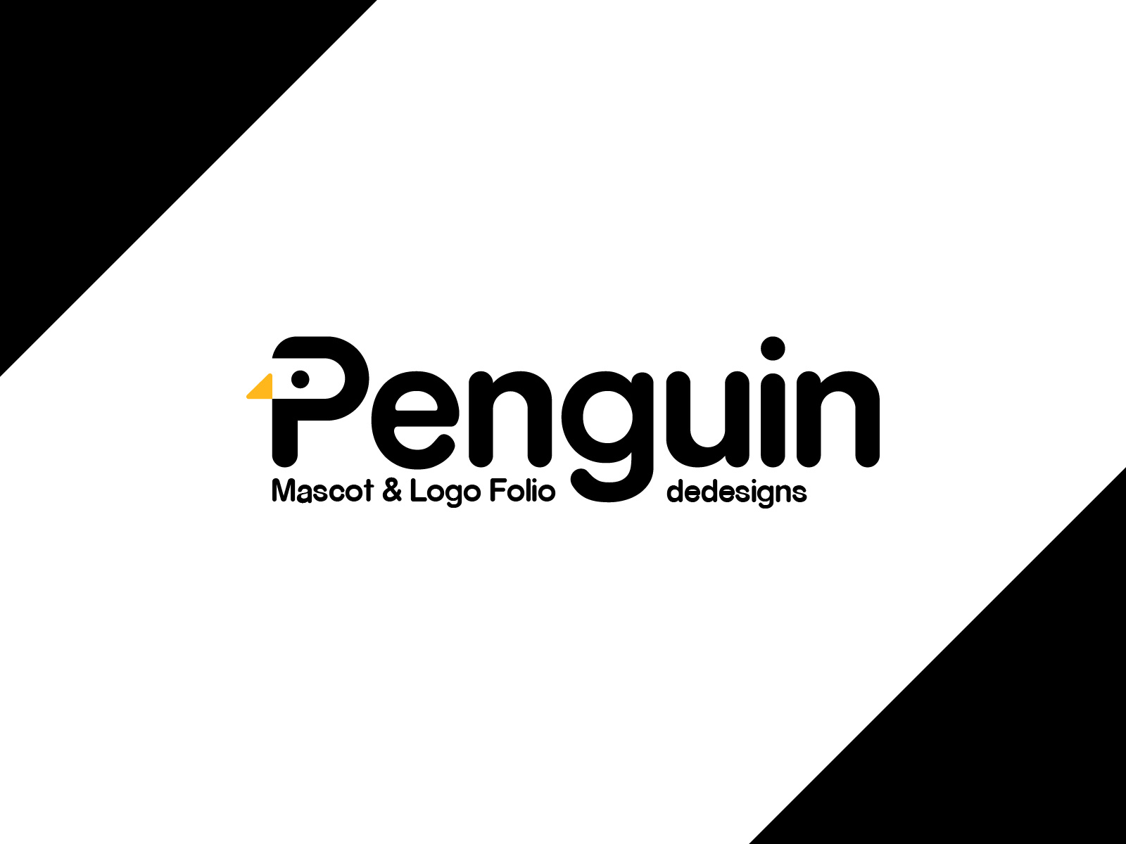 Penguin Mascot & Logo Folio (For Sale) animal forsale logo logodesign penguin sale
