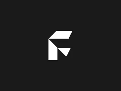 F branding clean mark creative design design f fitness futuristic graphic design icon identity logo minimal modern sports tech