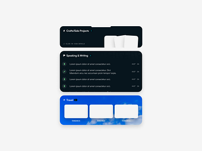 Website portfolio components clean interface cleanui components creative workflow design interface design minimal ui modern design portfolio website productdesign ui uiux web website website portfolio