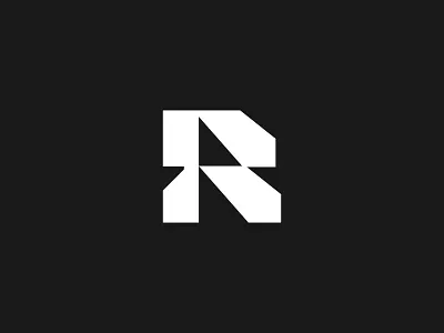 R athlete branding creative design design fitness futuristic graphic design icon identity illustration logo minimal modern symbol r sports tech