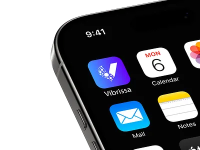 Vibrissa Logo 3d logo animation branding design graphic design green health icon illustration logo logo design media kit logo tec logo ui