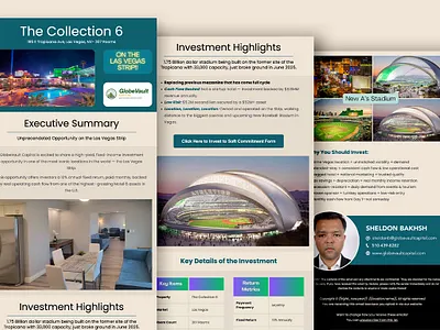 The Collection 6 | On the LAS VEGAS Strip design email email design email template html email las vegas newsletter newsletter template responsive email template the collection 6