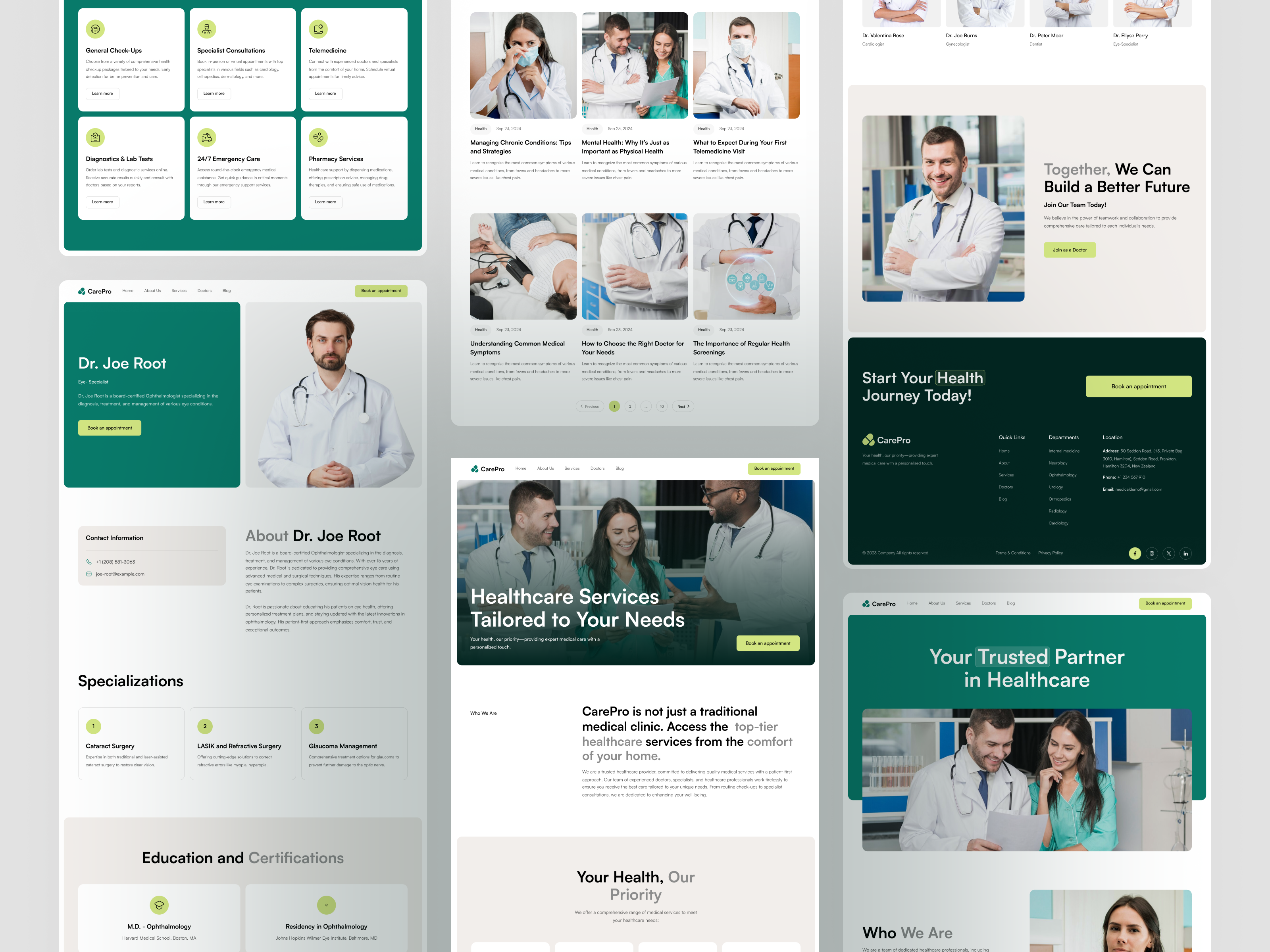 Example of Medical | Pharmacy | Health Care Website