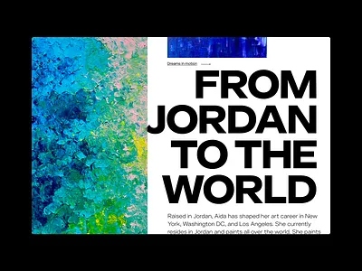 Aida Murad | Web Design editorial editorial design editorial designer grid grids lay out swiss design typography ui ux web web design website website design