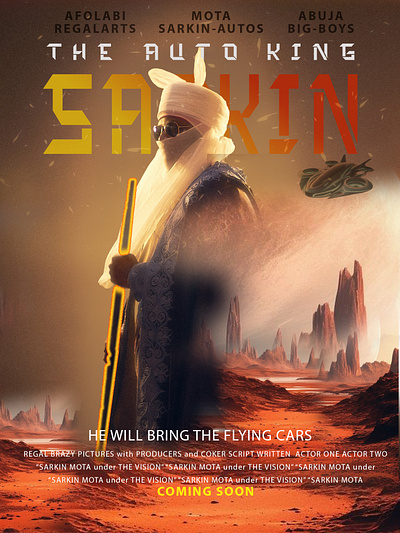 Campaign Poster for Sarkin Mota design graphic design photo manipulation social media design