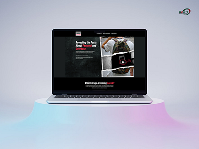 Landing Page Design for Public Awareness Campaign frontend development