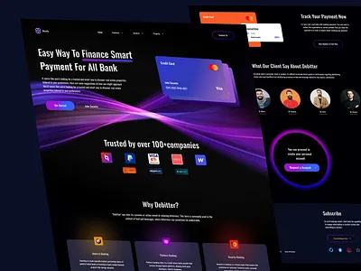 Finance Landing Page banking finance finance banking landing page finance banking website finance design finance landing page finance website financial fintech