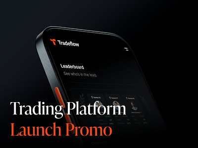 Promotional launch film for Tradeflow. 3d aesthetic aftereffects animation branding crypto figma fintech motion graphics productvideo promo redshift saas trading ui