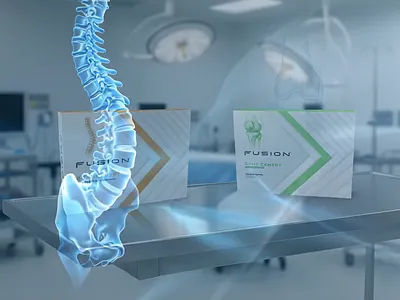 Fusion Bone Cement Medical Packaging Design brand identity branding design graphic designer illustration label design medical packaging medical supplies mockup packaging design packaging designer sterile medical packaging structural design visual identity