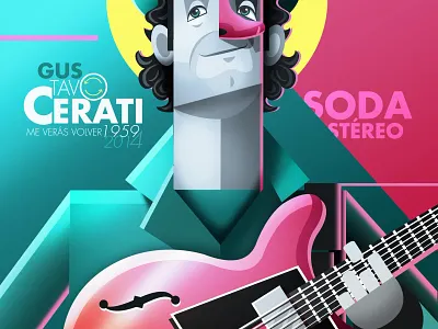 DESIGN FOR "HOMENAJE GUSTAVO CERATI - ME VERÁS VOLVER "