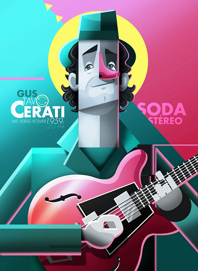 DESIGN FOR "HOMENAJE GUSTAVO CERATI - ME VERÁS VOLVER "