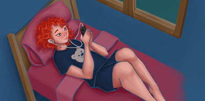Addie Book Series addiction addie art book character children digital drawing illustrated illustration painting