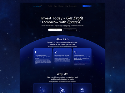 Crypto landing page btc crypto landing trading ui