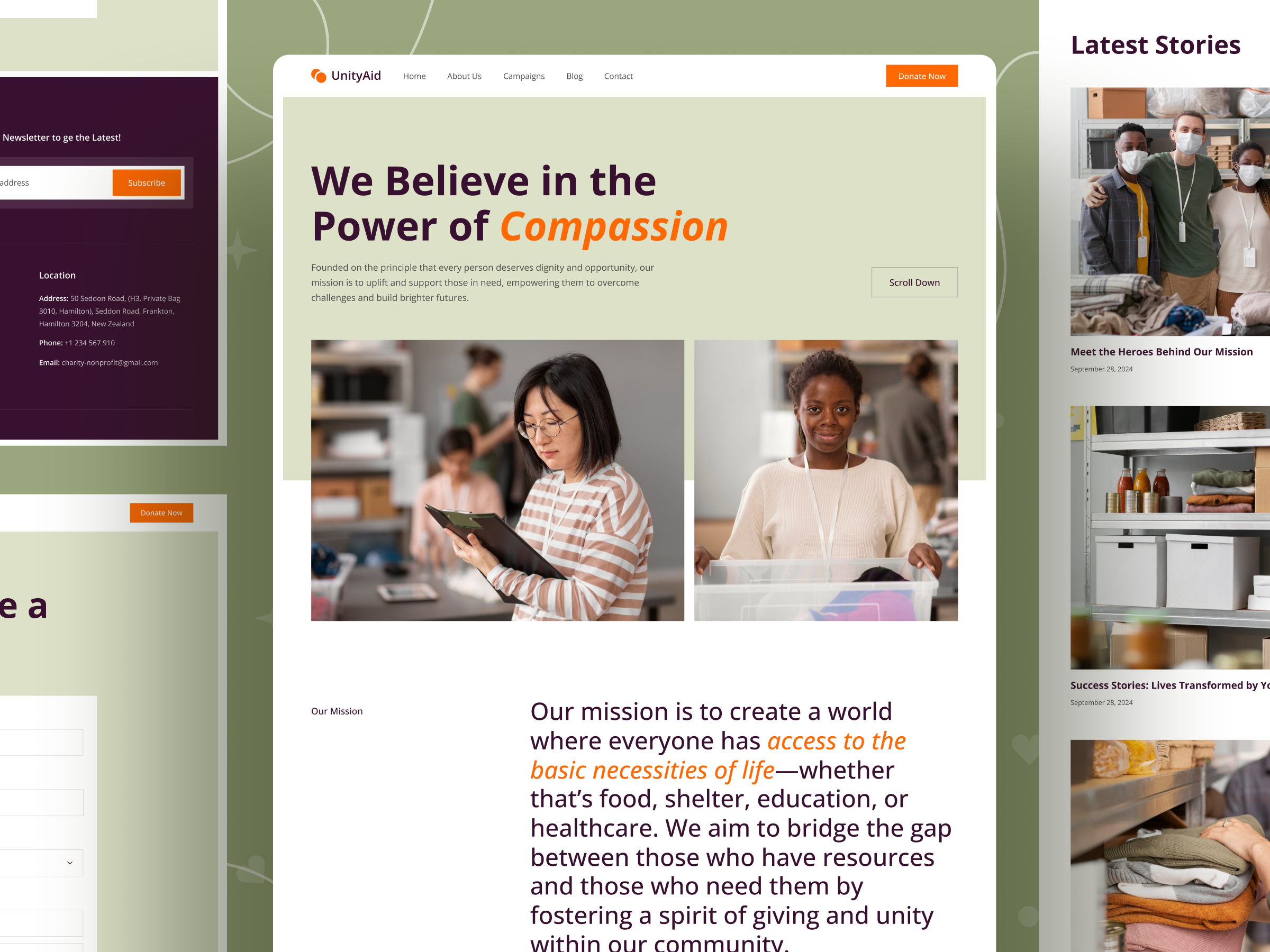 Example of Charity| Non Profit Organisation Website