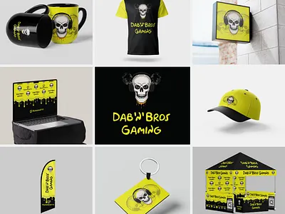 DAB'N'BROS GAMING Event graphics Martials backdrop banner banner ad banner design branding custom graphics design design event graphics graphic design trad tradeshow