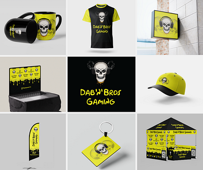 DAB'N'BROS GAMING Event graphics Martials backdrop banner banner ad banner design branding custom graphics design design event graphics graphic design trad tradeshow