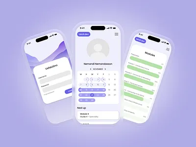 Mobile UI | Student Dashboard