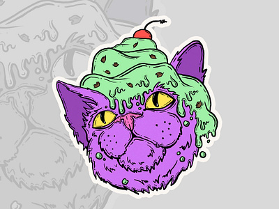 Crazy Cats - Cherry on the Cake cake cherry crazy cats tasty