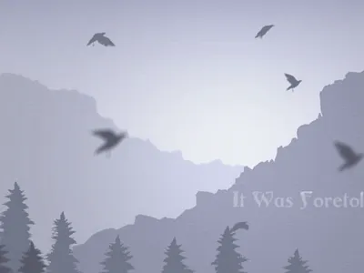 Kelios The Prophecy Trailer 2.5d 2d animation after effects animation character animation digital fantasy illustration motion graphics papercut parallax prophecy rpg silhouette trailer