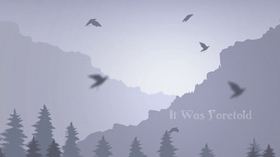 Kelios The Prophecy Trailer 2.5d 2d animation after effects animation character animation digital fantasy illustration motion graphics papercut parallax prophecy rpg silhouette trailer