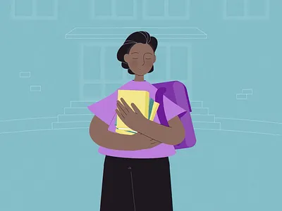 Start By Believing 2d animation after effects animation assault awareness character animation digital explainer health illustration motion graphics psa social video