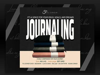Journaling Starts Here contenttemplate