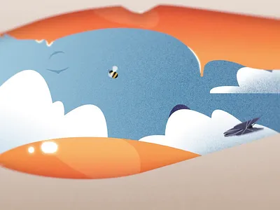 Poetry Introduction 2d animation abstract after effects animation character animation culture digital explainer illustration introduction motion graphics nature poetry seamless textured trailer transitions