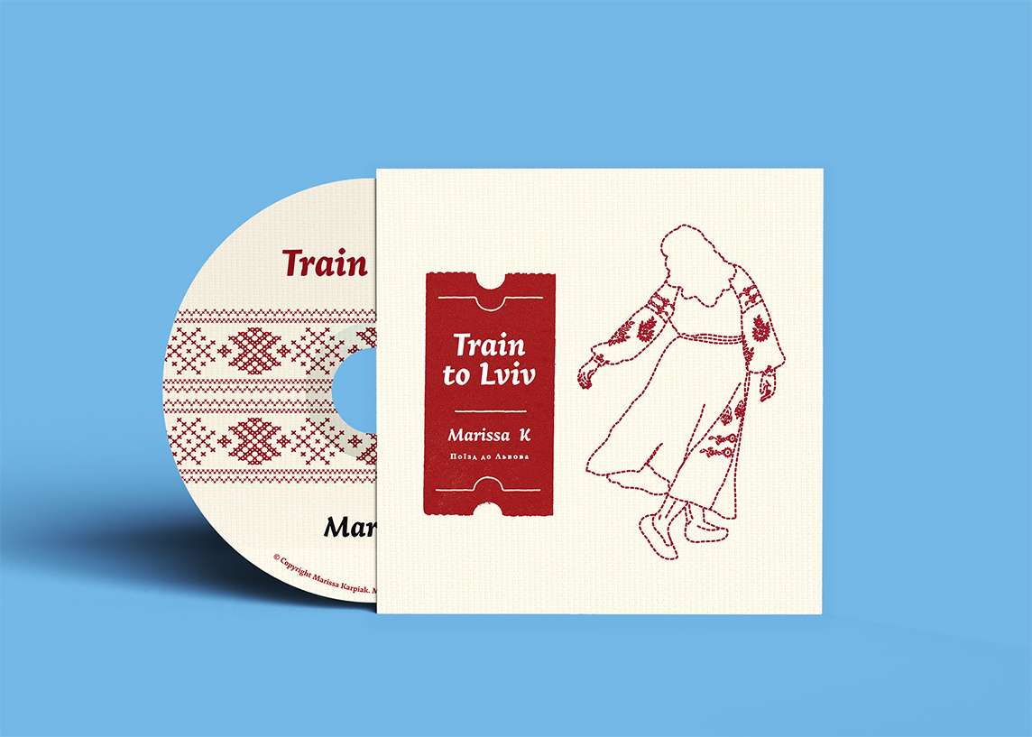 Example of Marissa K - Train to Lviv Album Art