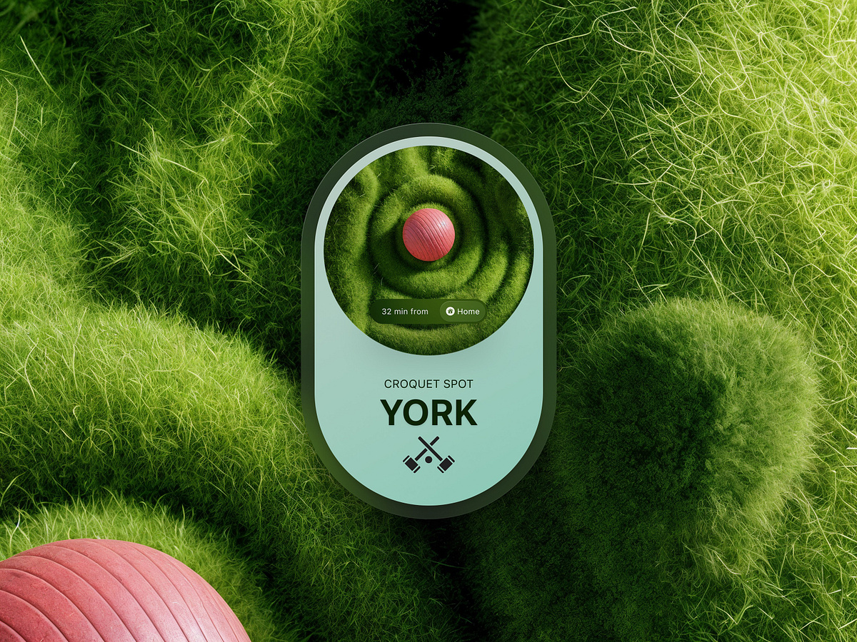 Croquet App Concept Image 1
