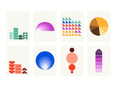 Modern Geometric Abstract Artwork abstract collection abstract design abstract pattern artistic geometry clean abstraction color experiment colorful shapes creative layout design inspiration digital artwork geometric artwork geometric illustration graphic design illustration modern minimalism shape composition visual balance visual concept