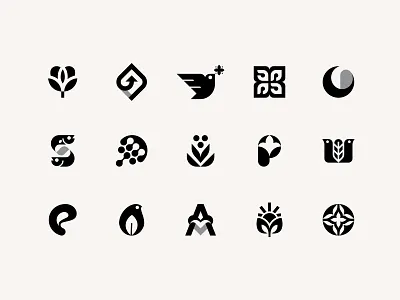 Collection of the latest marks branding brandmark identity lettermark logo logo desgner logo design mark symbol