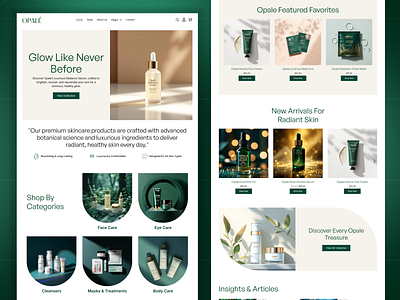 Skin Care E-Commerce Website beauty care cosmetics cosmetics care cosmetology ecommerce face care products landing page minimal website online retailer online shop personal care products selling website shopify website skin care skin care products skin care website website wellness woocommerce wordpress website