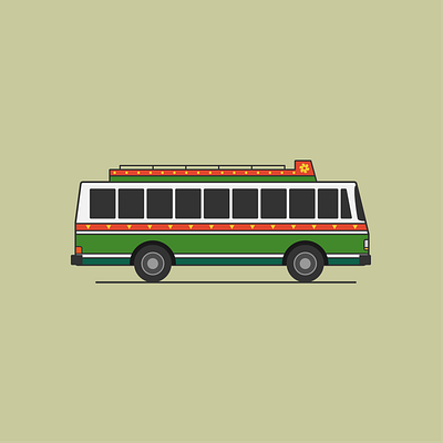 Traditional Pakistani Bus Design bus design old bus pakistani bus pakistani bus art