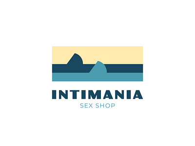 Intimania sex shop brand brand identity branding design graphic design illustration intim logo logotype mark minimal premium sail sex sex shop sexshop logo shop logo simple tits vector
