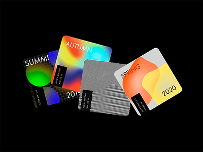 Modern Seasonal Card Designs abstract aesthetics abstract cards artistic concept bold gradients colorful abstract contemporary design creative visuals design experiment digital showcase experimental style fluid shapes graphic artwork minimal layout modern graphics modern minimalism seasonal concept visual composition visual identity