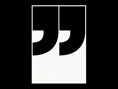 Minimal Bold Quote Design abstract minimalism abstract poster clean composition contemporary poster contrast poster geometric shape graphic artwork graphic minimalism minimalist print modern abstraction modern layout simple design statement design striking design typographic art typography visual balance