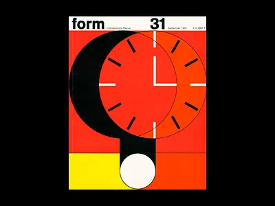 Geometric Modernist Clock Poster abstract clock abstract form abstract geometry bauhaus influence color blocking composition design classic geometric poster graphic minimalism iconic design midcentury style minimalist art modernist design poster artwork retro modern striking layout timeless poster vintage modernism visual abstraction