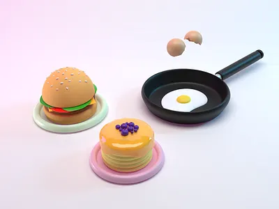 Who’s hungry?! 3d 3ddesign logo food logo